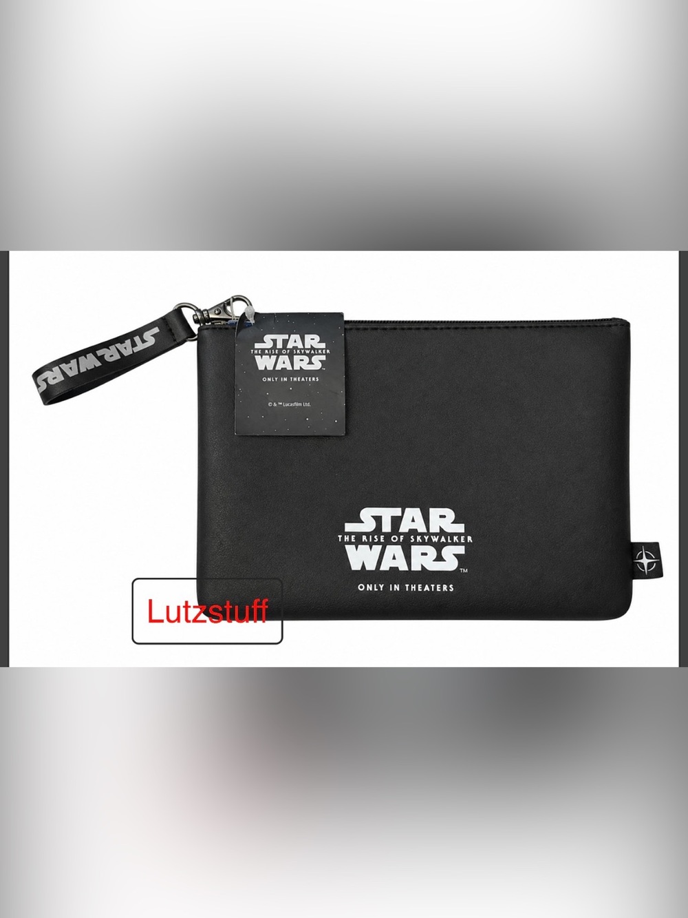 NWT Star Wars Rise of Skywalker United Airlines Amenity Travel Toiletry Kit Bag